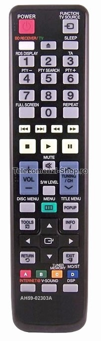 Telecomanda AH59-02303A, Samsung LCD, Sistem AV, HT-C5200, cod 1766
