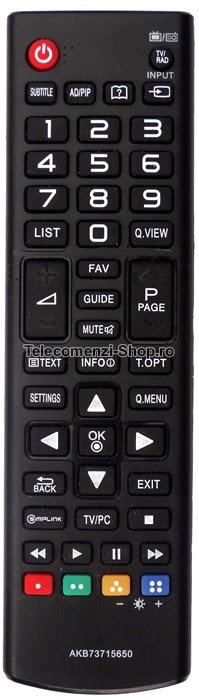 Telecomanda AKB73715650, LG LED TV, 29LN457, aspect original